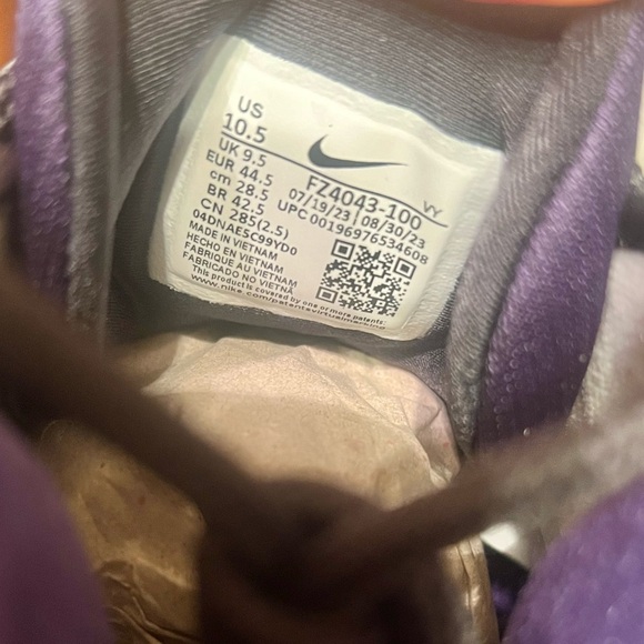 Nike Air Max Penny 2024 White/Lemon Twist Men Women Shoes - Picture 3 of 9